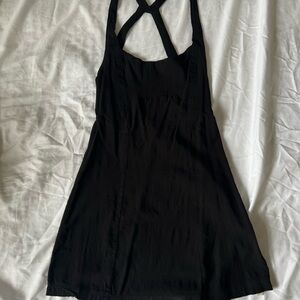 Free People Black Mini Dress